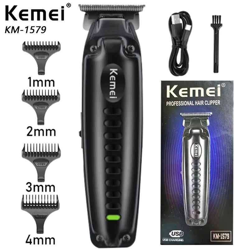 Kemei Cortadora de Pelo Inalámbrica KM-1579