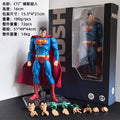 Figura de Acción Articulada CT MAFEX No.117 Superman (Hush) DC Comics Liga de la Justicia, Modelo Coleccionable para Adultos