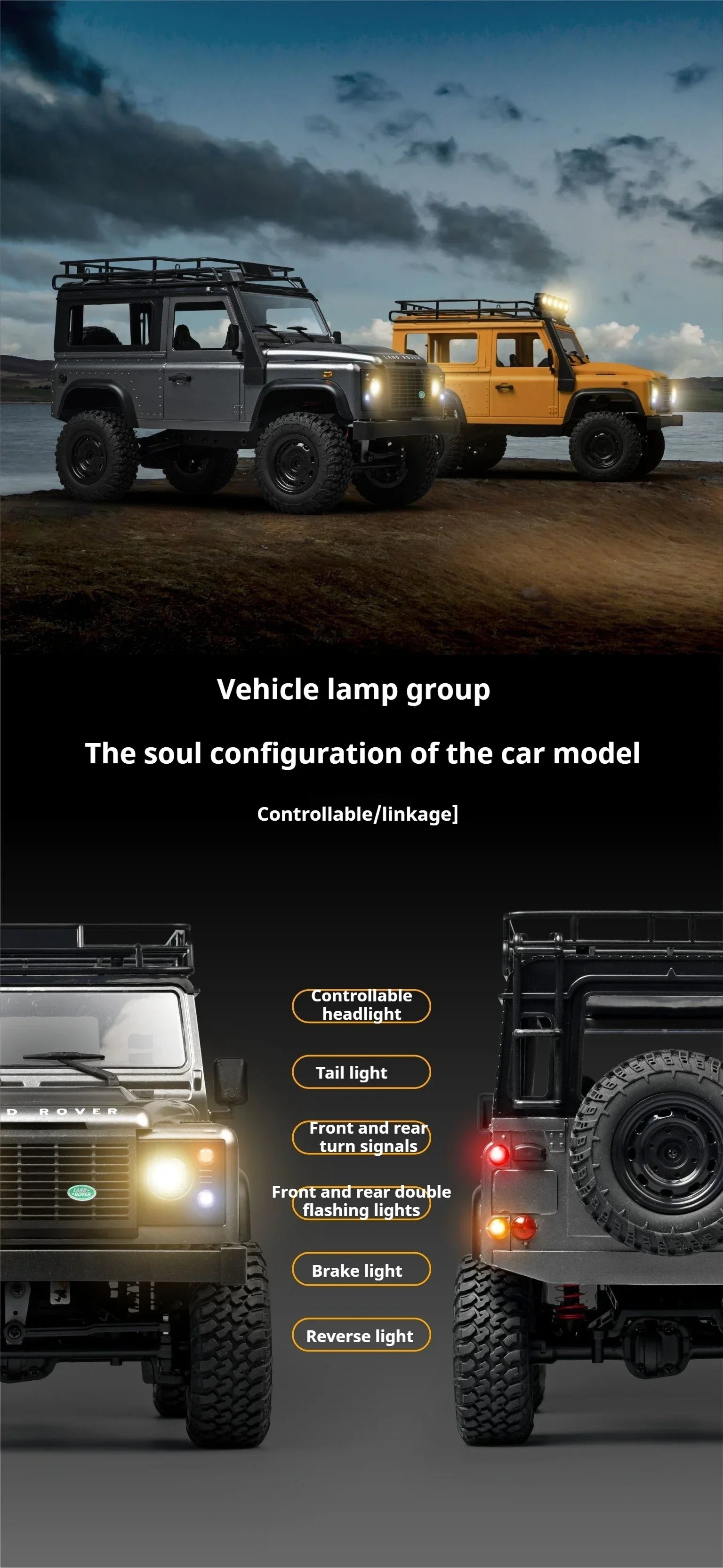 Escala 1:12 MN modelo RTR versión WPL RC coche 2,4G 4WD MN99S RC Rock Crawler MN98 MN99 Defender Pickup camión de Control remoto Juguetes
