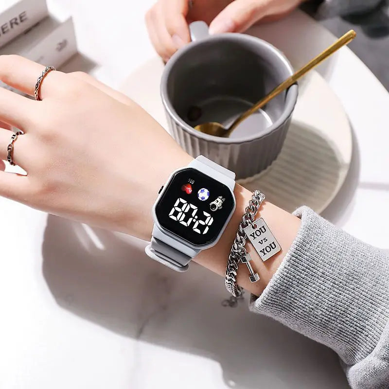 Reloj LED Spaceman Digital para Niños y Niñas