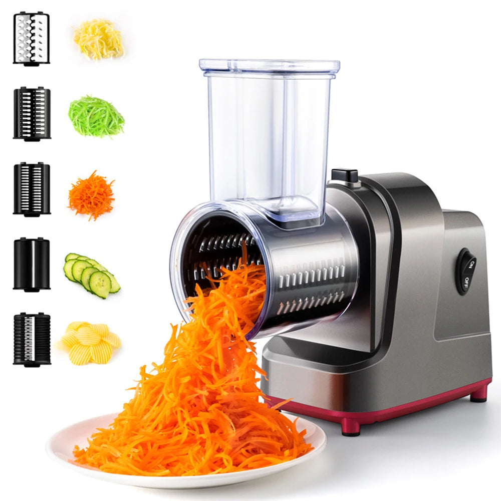 Rebanadora Eléctrica 5en1 para Verduras 250W