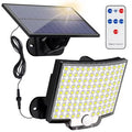 Lámpara Solar Dividida 106 LED con Sensor de Movimiento, 3 Modos IP65