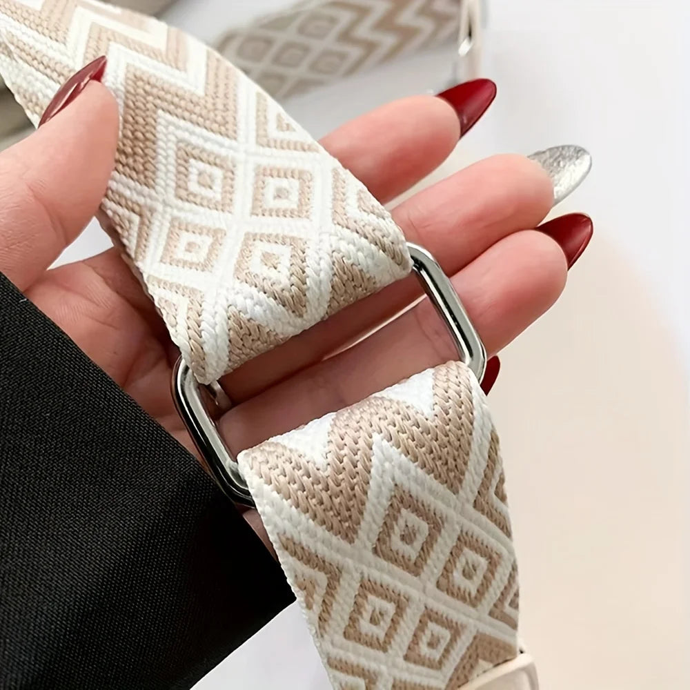 Riñonera de Cuero Suave para Mujer Bolso Pecho Cruzado Moda