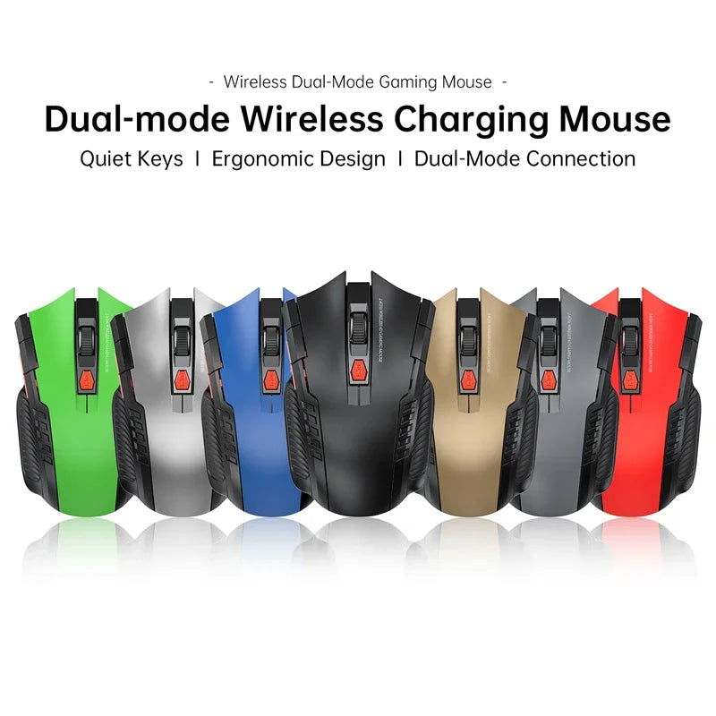 Ratón Inalámbrico Lenovo Modo Dual Bluetooth 2.4GHz Recargable