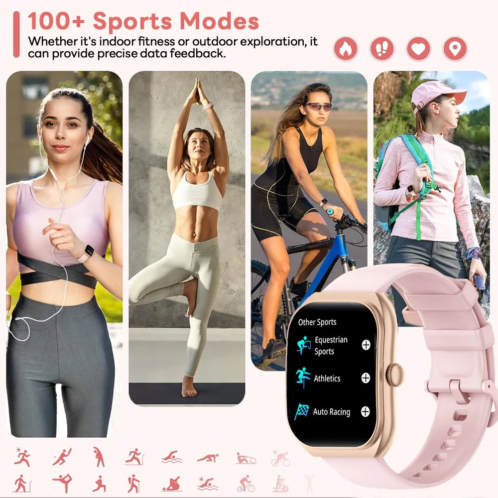 Reloj Inteligente Mujer Esferas Personalizables