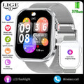 Smartwatch LIGE para mujer y hombre, pantalla 2,01", IP68, llamadas Bluetooth