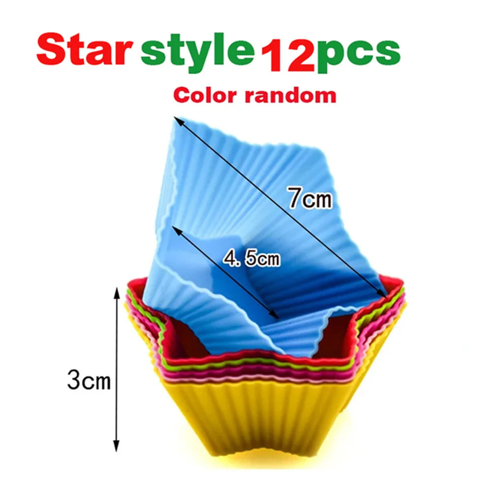 Molde de Silicona para Pastel y Muffins