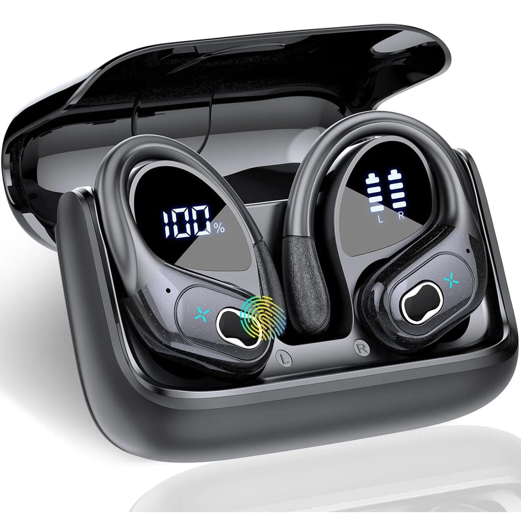 Auriculares TWS Bluetooth 5.4 Deportivos Impermeables 75hs