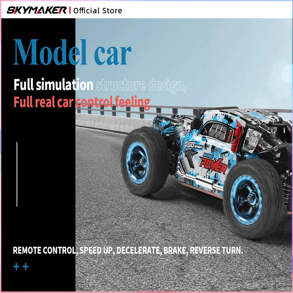 WLtoys RC Car 284161 1:28 Racing Mini 2,4G 30 KM/H 4WD coche eléctrico de alta velocidad Control remoto Drift 1/28 juguetes para niños regalos