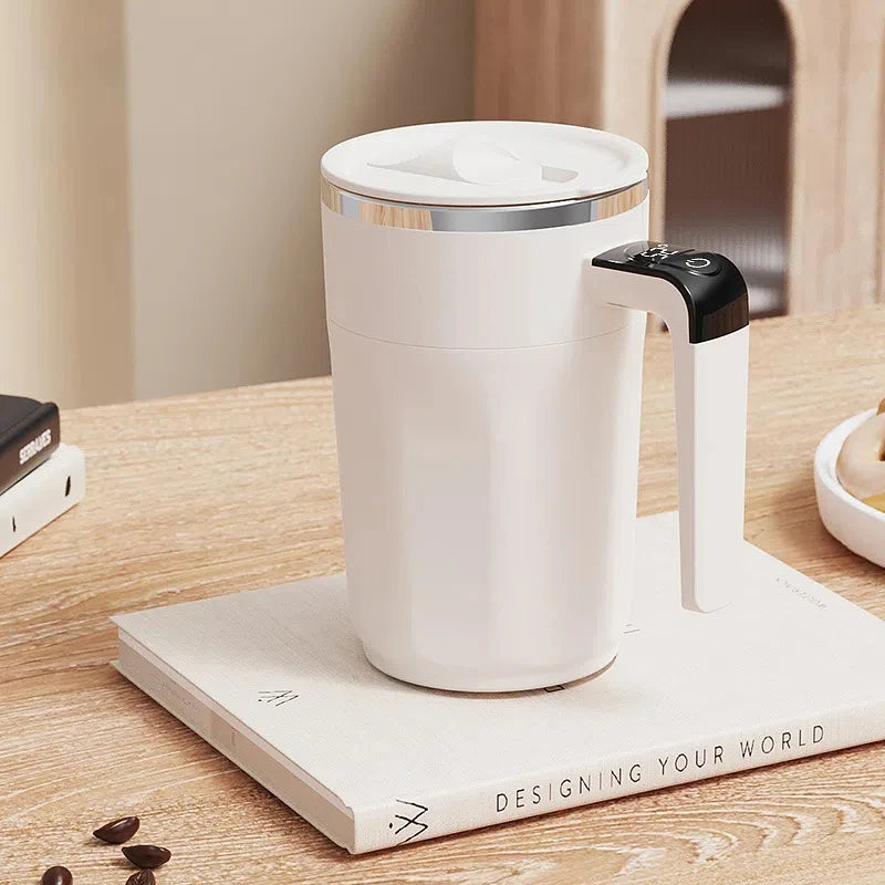 Taza mezcladora autoagitadora 400ml con pantalla LED