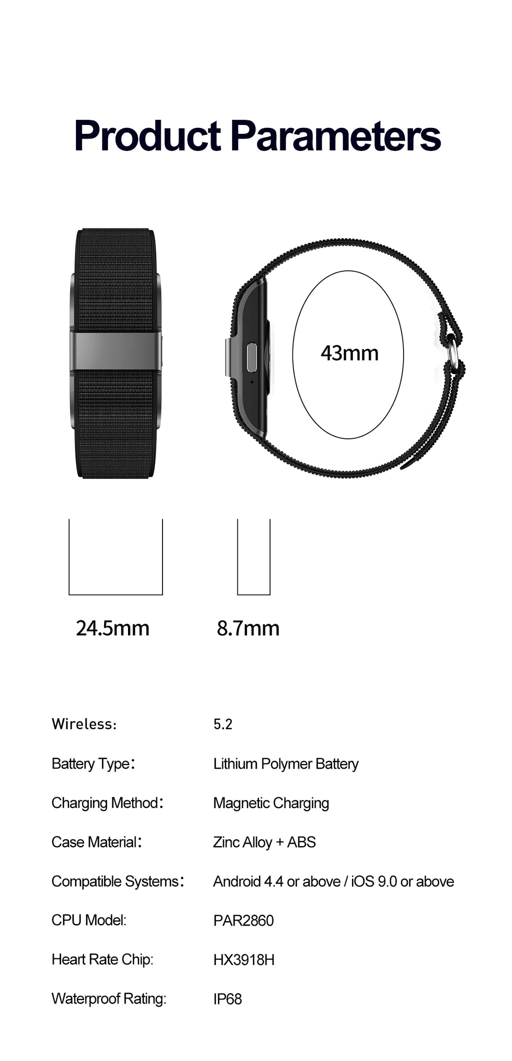 LIGE Pulsera Inteligente 100 Modos Deportivos