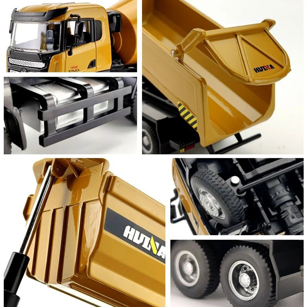 Modelo de Auto Fundido a Presión HUINA 1:50 Vehículo Construcción