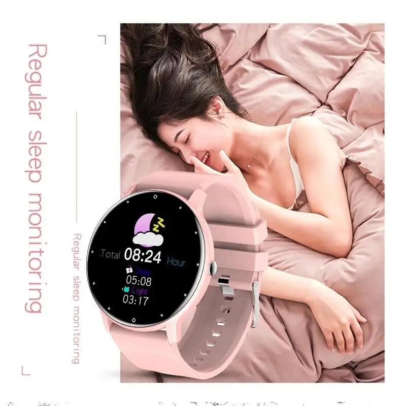 LIGE Reloj Inteligente Mujer Clima Bluetooth