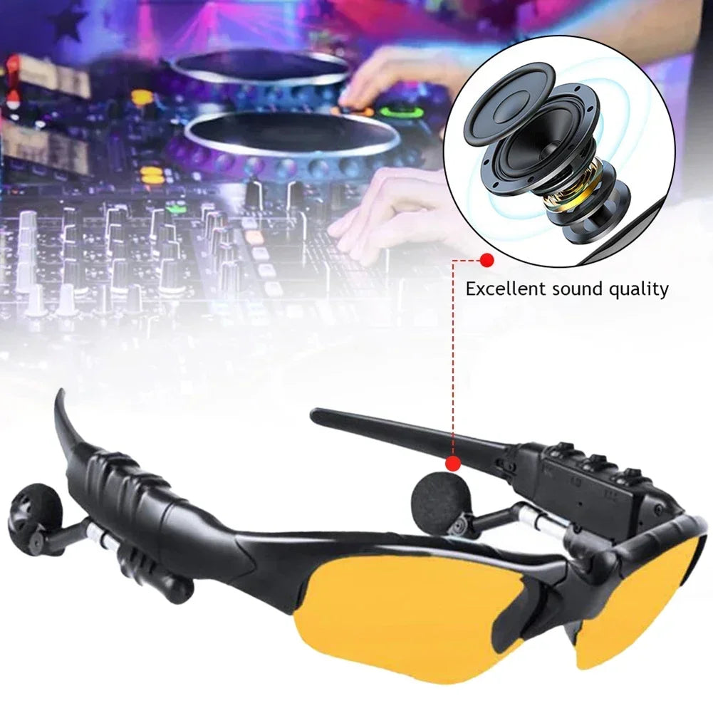 Gafas inteligentes Bluetooth 5,0 para deportes al aire libre, cascos con sonido envolvente para ciclismo, escucha música, llamadas, gafas de sol polarizadas para montar