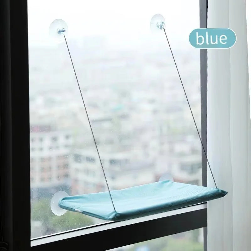 Hamaca Colgante para Gatos con Ventosa — Cama de Ventana