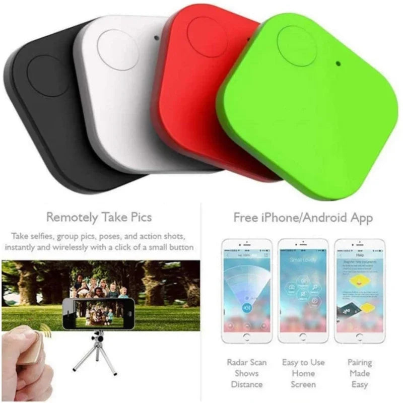 Mini dispositivo de seguimiento, localizador de llaves con etiqueta de aire, localizador de niños, rastreador de mascotas, ubicación, rastreador inteligente Bluetooth, rastreador perdido de vehículos para mascotas y coches