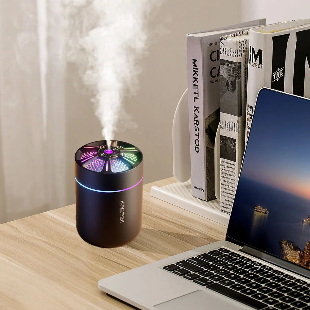 Mini Humidificador Difusor de Aromaterapia 180ml