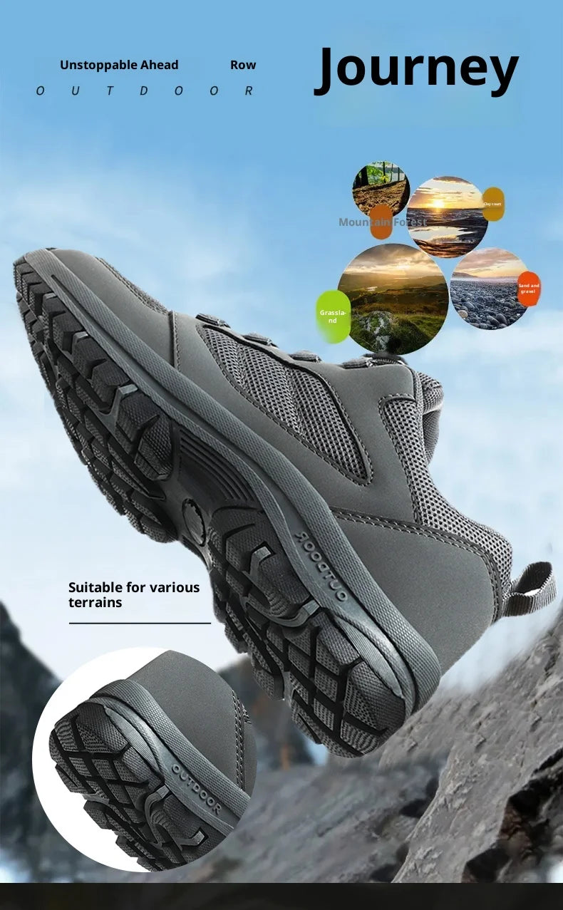 Zapatillas Deportivas Hombre con Hebilla Giratoria - Senderismo 39-48