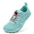 HOBIBEAR Zapatos descalzos para hombre y mujer, zapatillas de deporte con banda elástica transpirable y punta ancha, zapatos informales para caminar en la playa