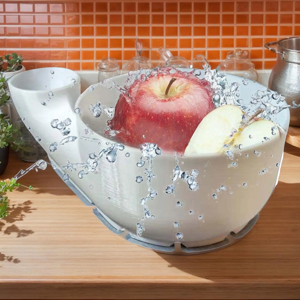 Cuenco portátil para lavar frutas, Spinner multiusos para lavar alimentos, cesta para lavar frutas y verduras, para el hogar, cocina, pícnic al aire libre