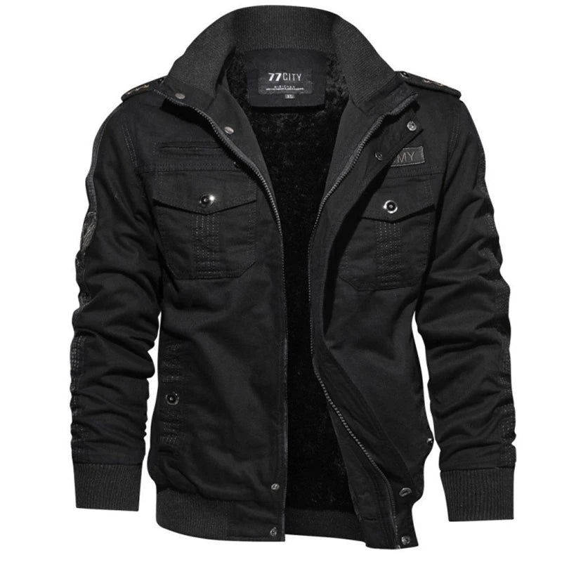Chaqueta Táctica para Hombre con Múltiples Bolsillos