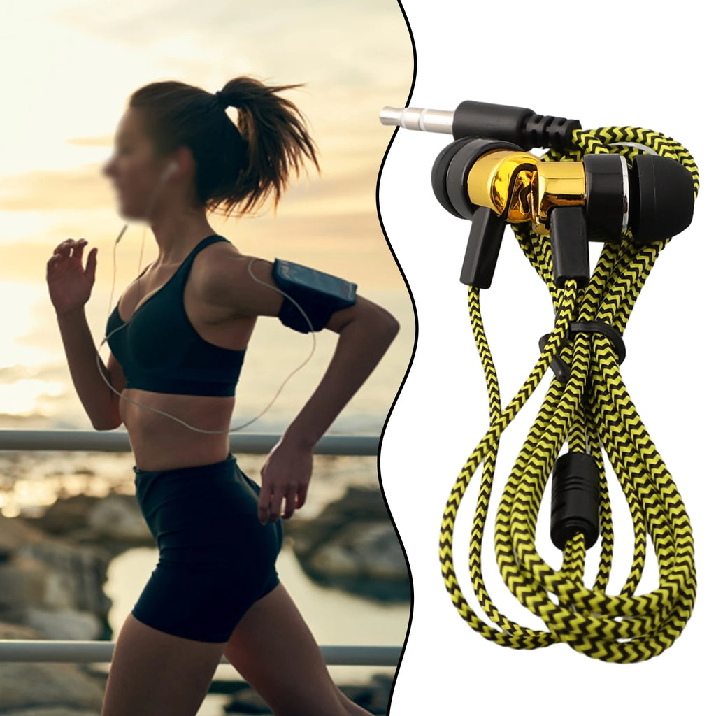 Experimente graves potentes con auriculares internos con cable, auriculares estéreo de 3,5 mm para dispositivos móviles, diseño con aislamiento de ruido
