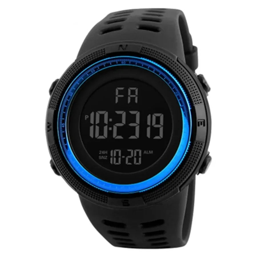 Reloj Digital LED Deportivo Militar Multifunción