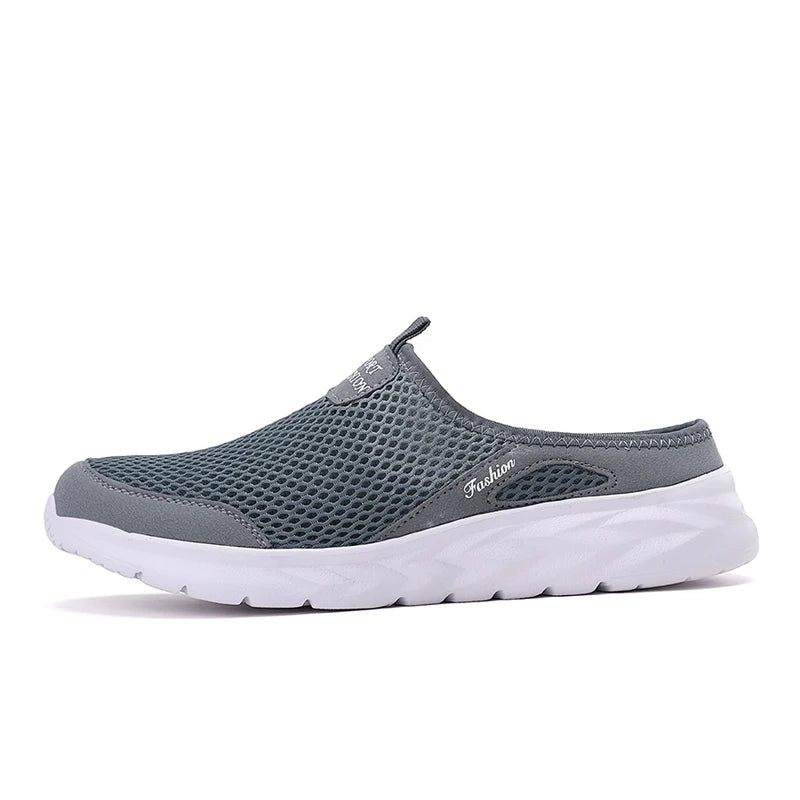 Zapatillas Planas Transpirables para Hombre - Ligeras Antideslizantes Exterior