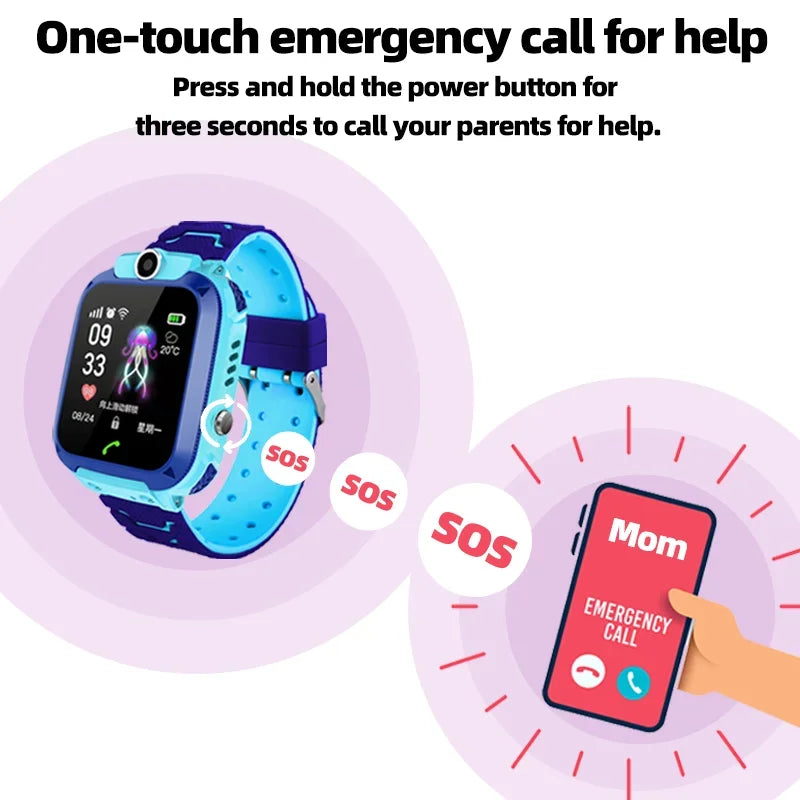 Reloj Inteligente Lenovo Niños GPS SOS 4G