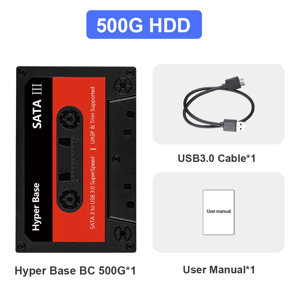 Batocera 35.linux 500G HDD externo juego disco duro consolas de juegos más de 48000 juegos para PSP/MAME/N64/DC/3DO/NES para PC/portátil/Mac