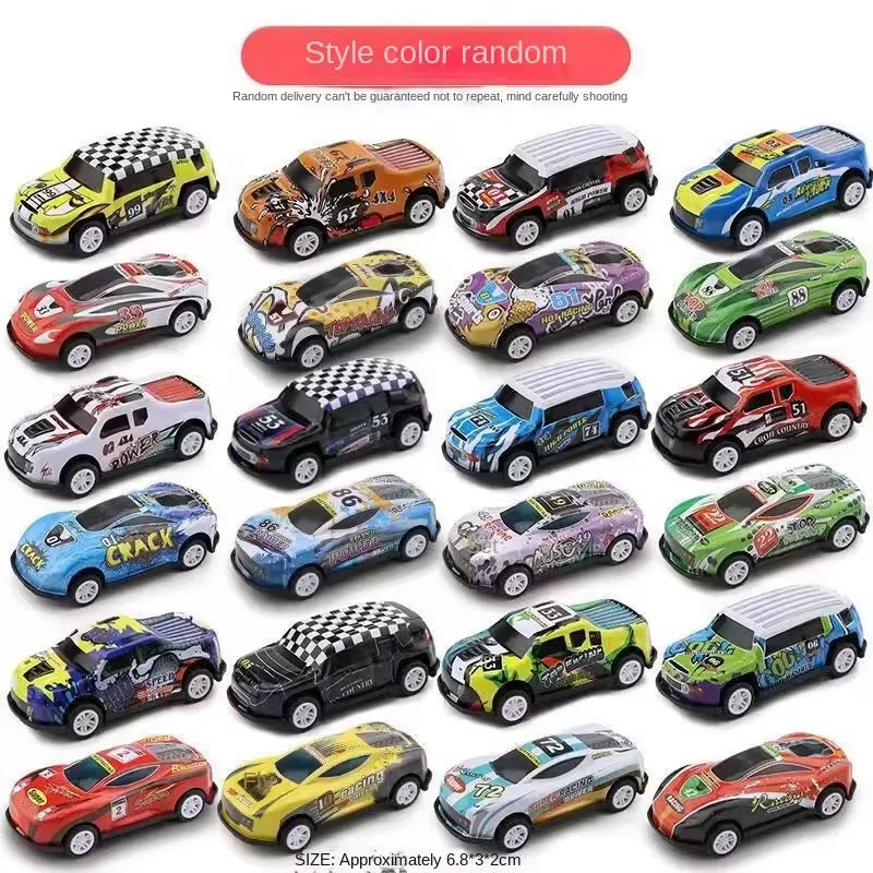 Set de Mini Autos de Aleación Pull-Back para Niños