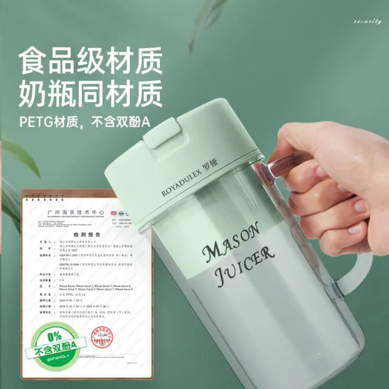 Licuadora Portátil Recargable 400ml — Jugos, Batidos e Hielo