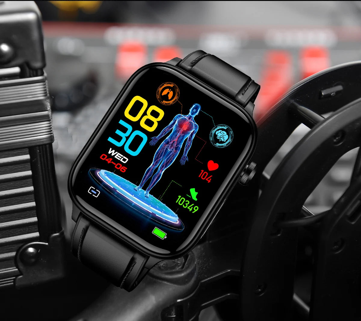 2025 nuevo reloj inteligente con monitoreo ECG + PPG para mujeres, presión arterial, lípidos en sangre, ácido úrico, rastreador de salud Menstrual para mujeres, relojes inteligentes