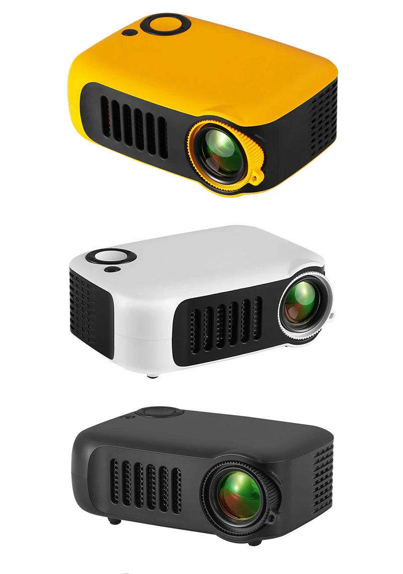 Mini proyector AUN A2000 LED, compatible con 1080P Full HD y 4K