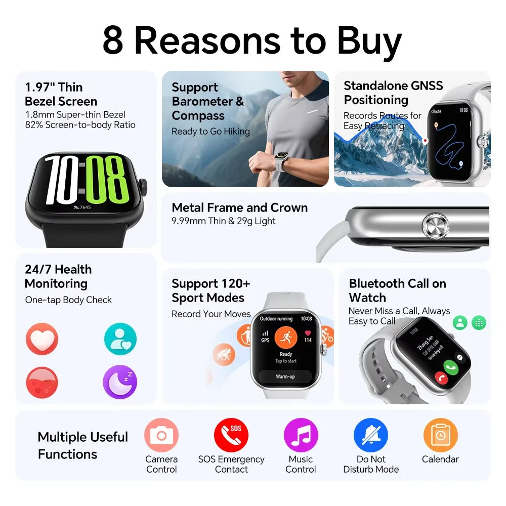 Reloj Inteligente Honor Choice Watch 2 Pro AMOLED