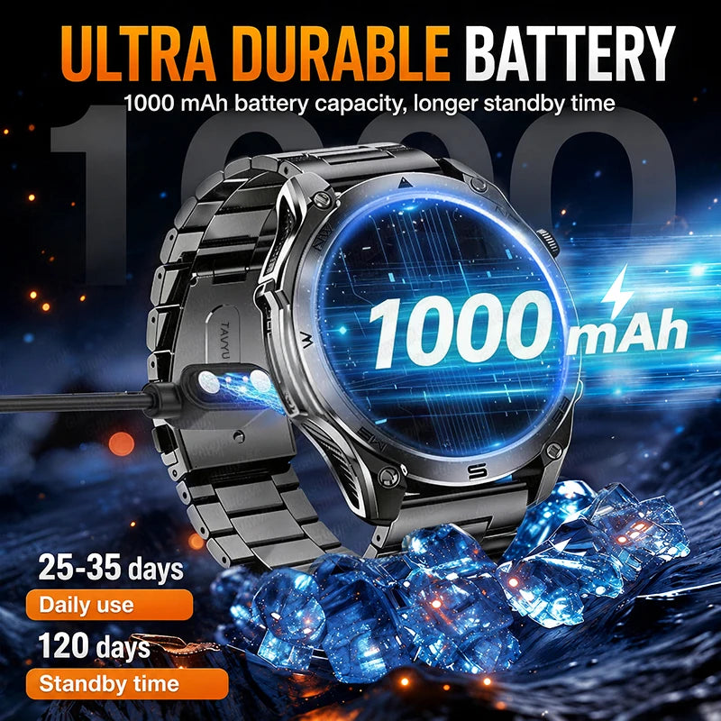 Reloj Inteligente GPS Militar 170+ Deportes
