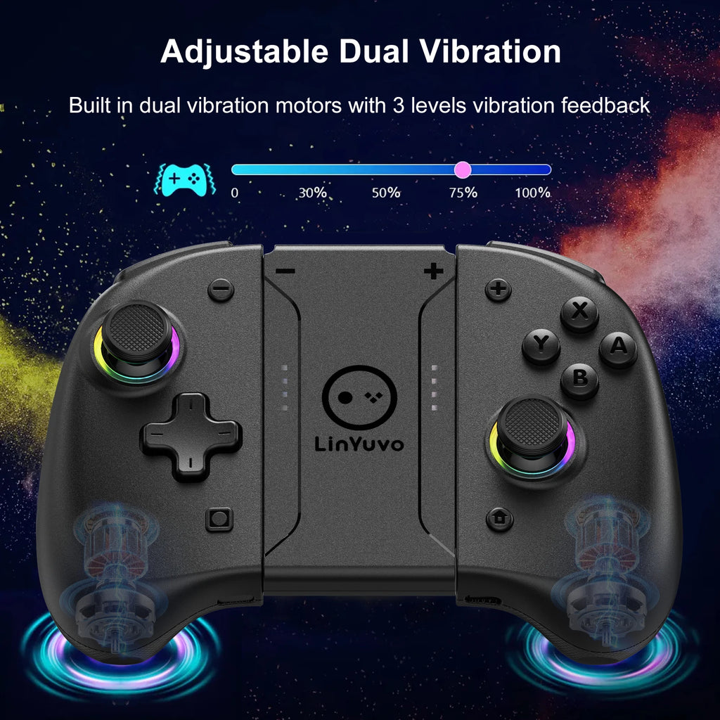 Control Inalámbrico Bluetooth para Nintendo Switch, OLED y Lite, Gamepad, Accesorios de Juego, Mando
