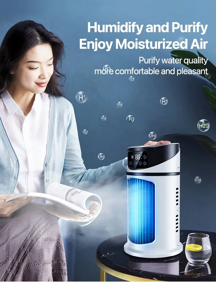 Mini Enfriador de Aire Portátil USB