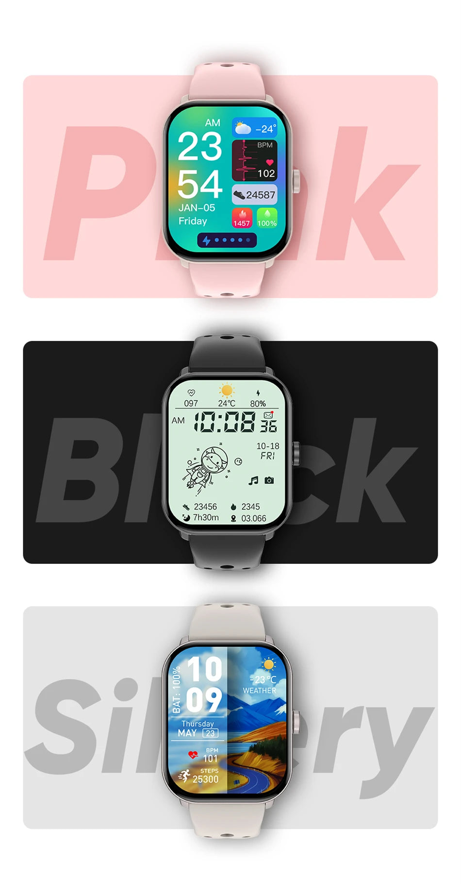 Reloj Inteligente Serie 5 Global con AMOLED, GPS y Llamadas Bluetooth