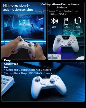 Control Inalámbrico para Juegos Nova 2 Lite, Versión para PC, Edición de la Marca Unknown Fire Dance Co