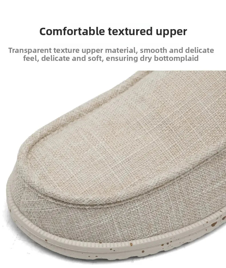 Mocasines casuales para hombre, ultraligeros, sin cordones, transpirables y antideslizantes