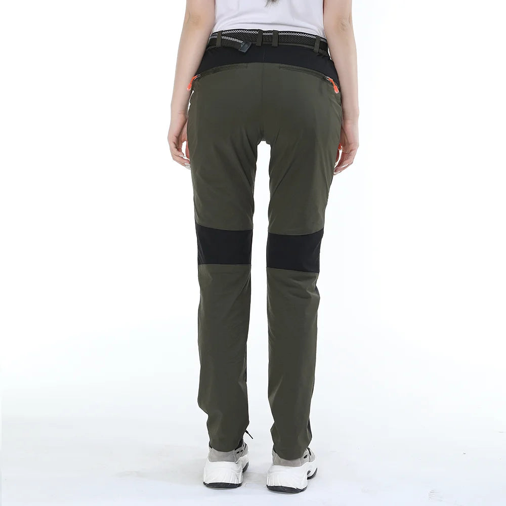 Pantalones Ripstop de Senderismo para Mujer, Camping y Trekking