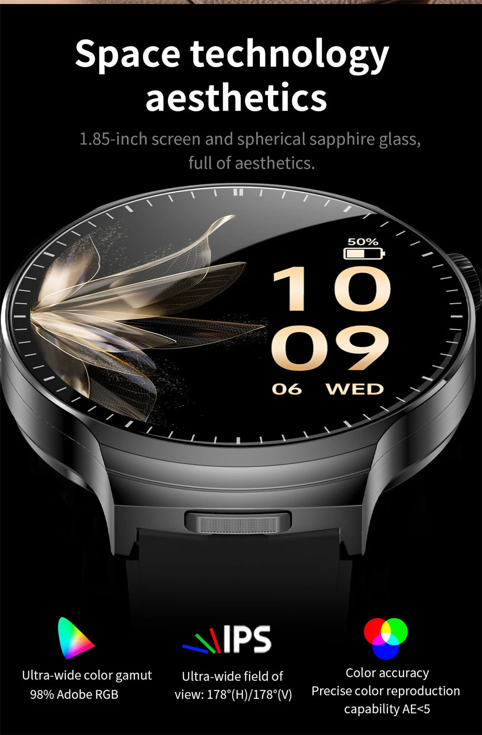 Smartwatch LIGE TWS 2 en 1 con auriculares Bluetooth y monitor cardíaco
