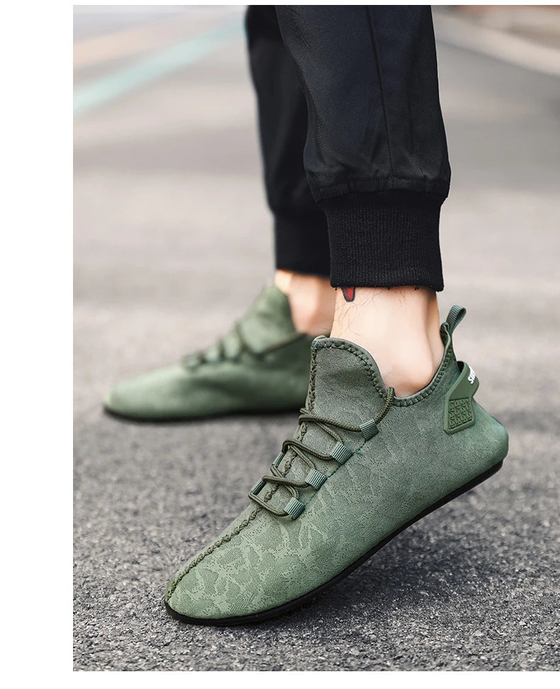 YRZL, mocasines de malla para hombre, mocasines para conducir, zapatos planos de alta calidad para caminar, mocasines informales antideslizantes transpirables, zapatos de verano para hombre