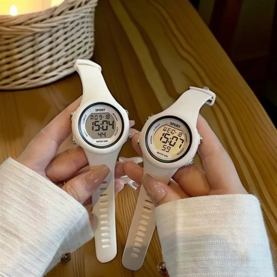 Reloj Multifunción Deportivo Luminoso para Niños