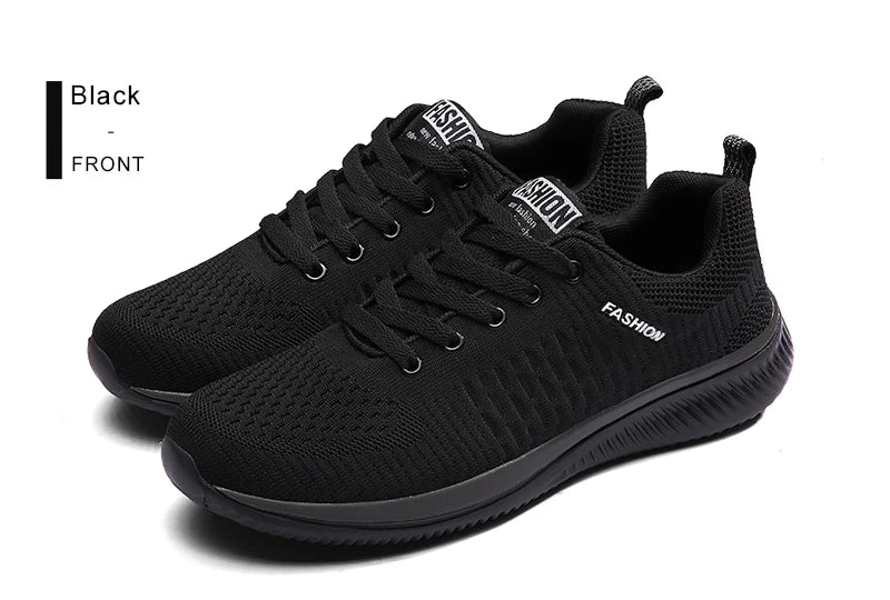 YRZL-Zapatillas deportivas ligeras para hombre y mujer, zapatos clásicos de malla transpirable, informales, a la moda