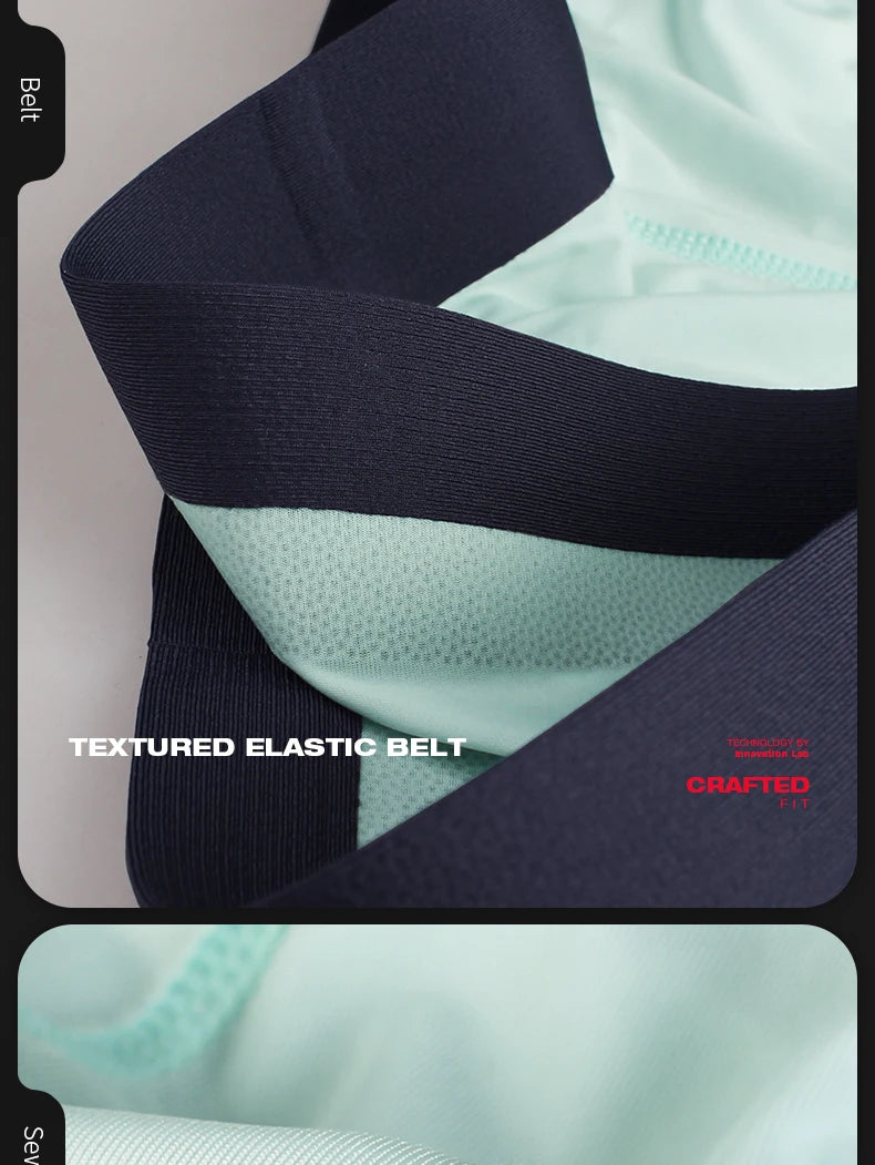 Ropa interior con separación de cordón espermático para hombre, bolsa para escroto de venas, calzoncillos de cuatro esquinas, boxers sexys curvos