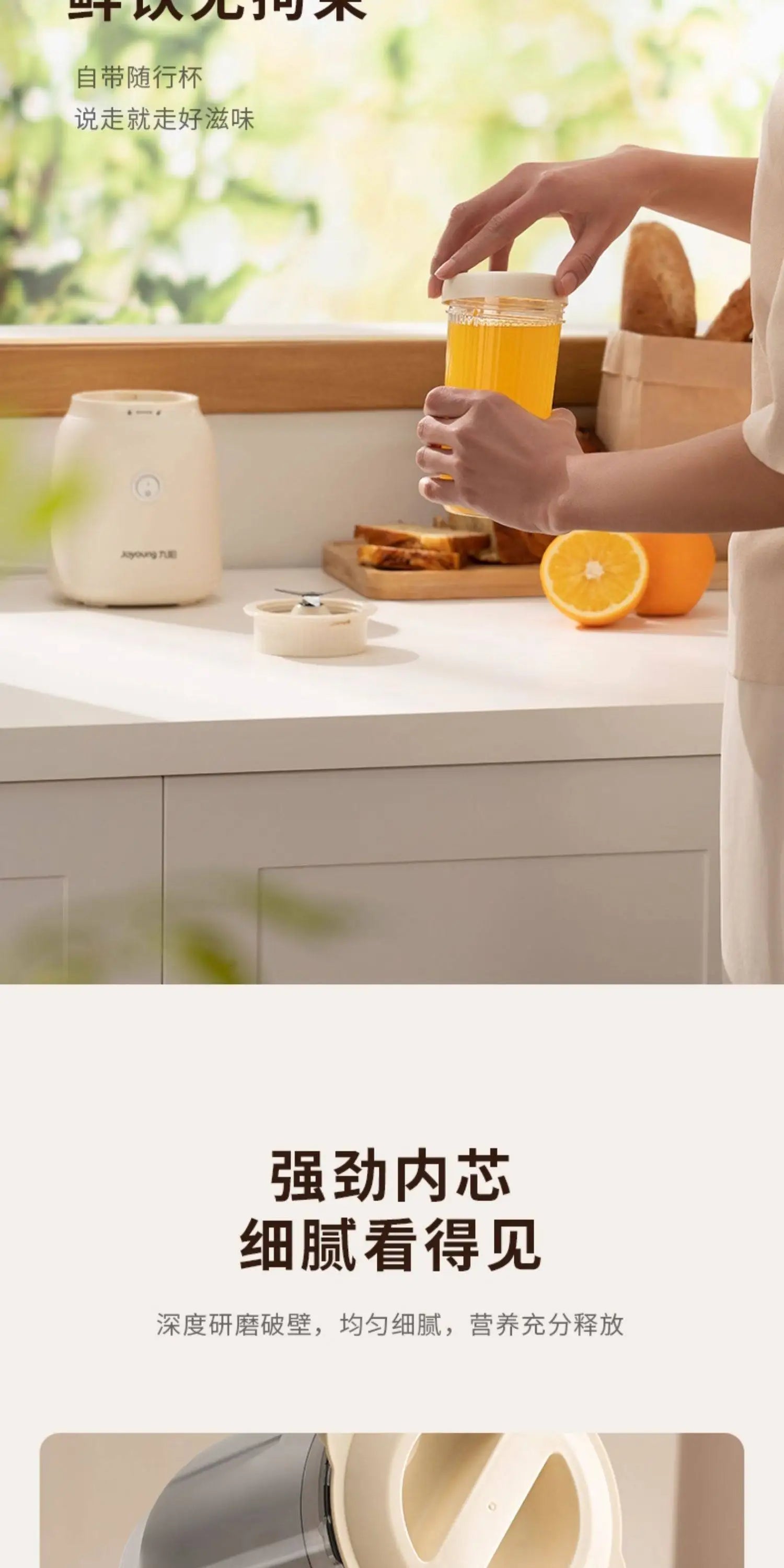Licuadora Portátil Multifunción 600ml / 1000ml con Filtro