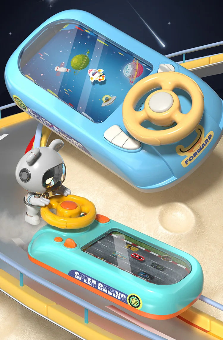 Volante Interactivo de Carreras para Niños con Sonidos