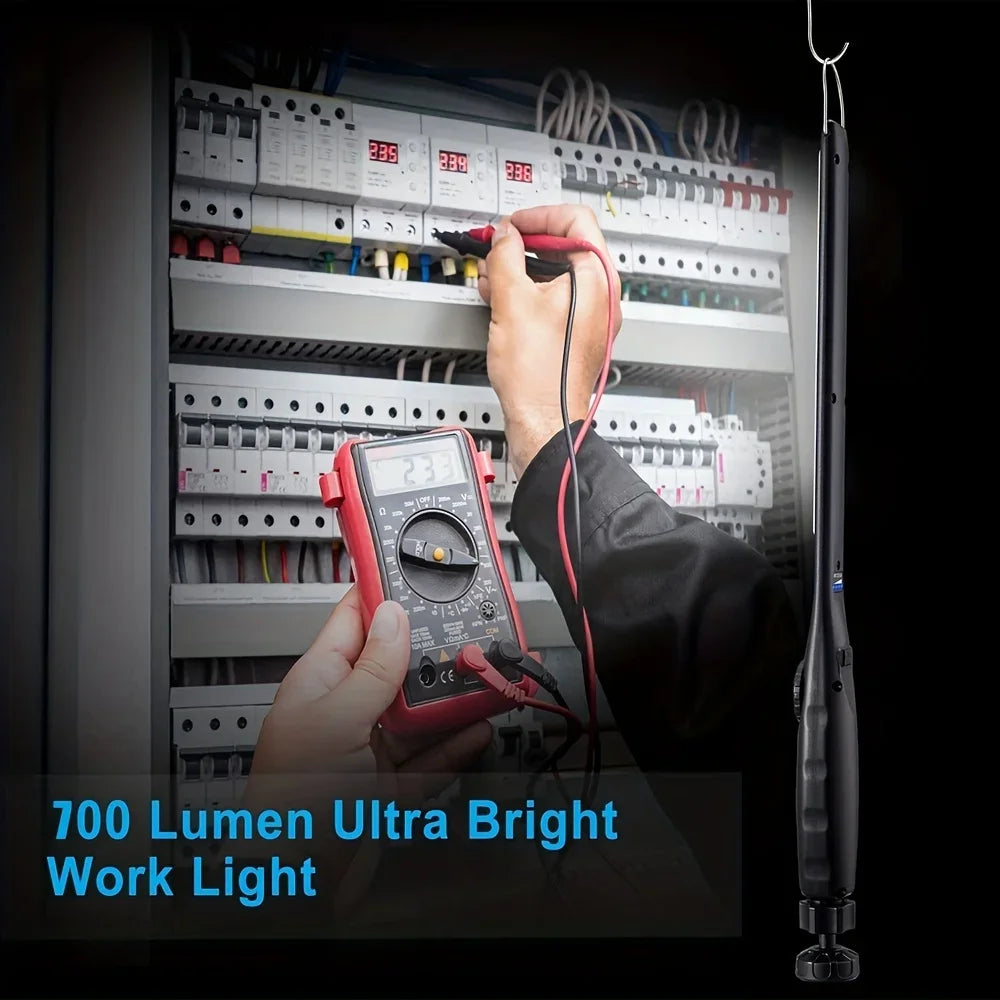 Lámpara de Trabajo LED COB Magnética Portátil Recargable 800 Lúmenes